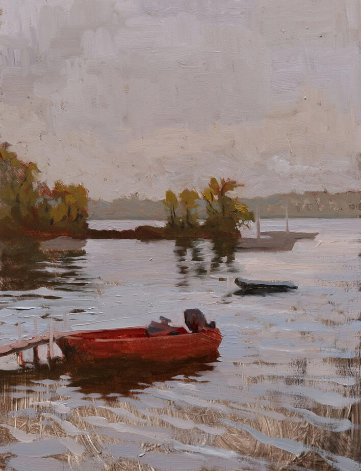 A morning at the lakeside